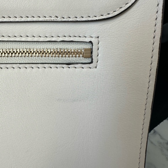 Vintage CELINE Python-trimmed trapeze bag - Picture 5 of 16